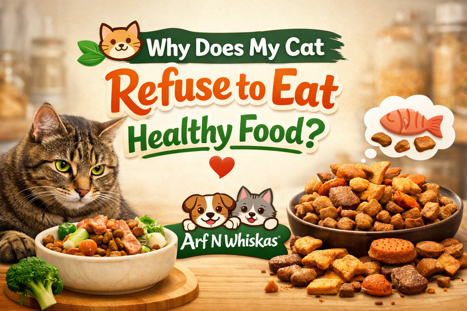 Why Does My Cat Refuse to Eat Healthy Food?