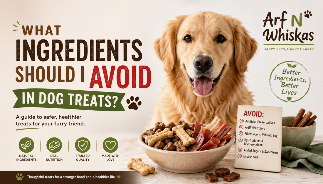 🐾 What Ingredients Should I Avoid in Dog Treats?