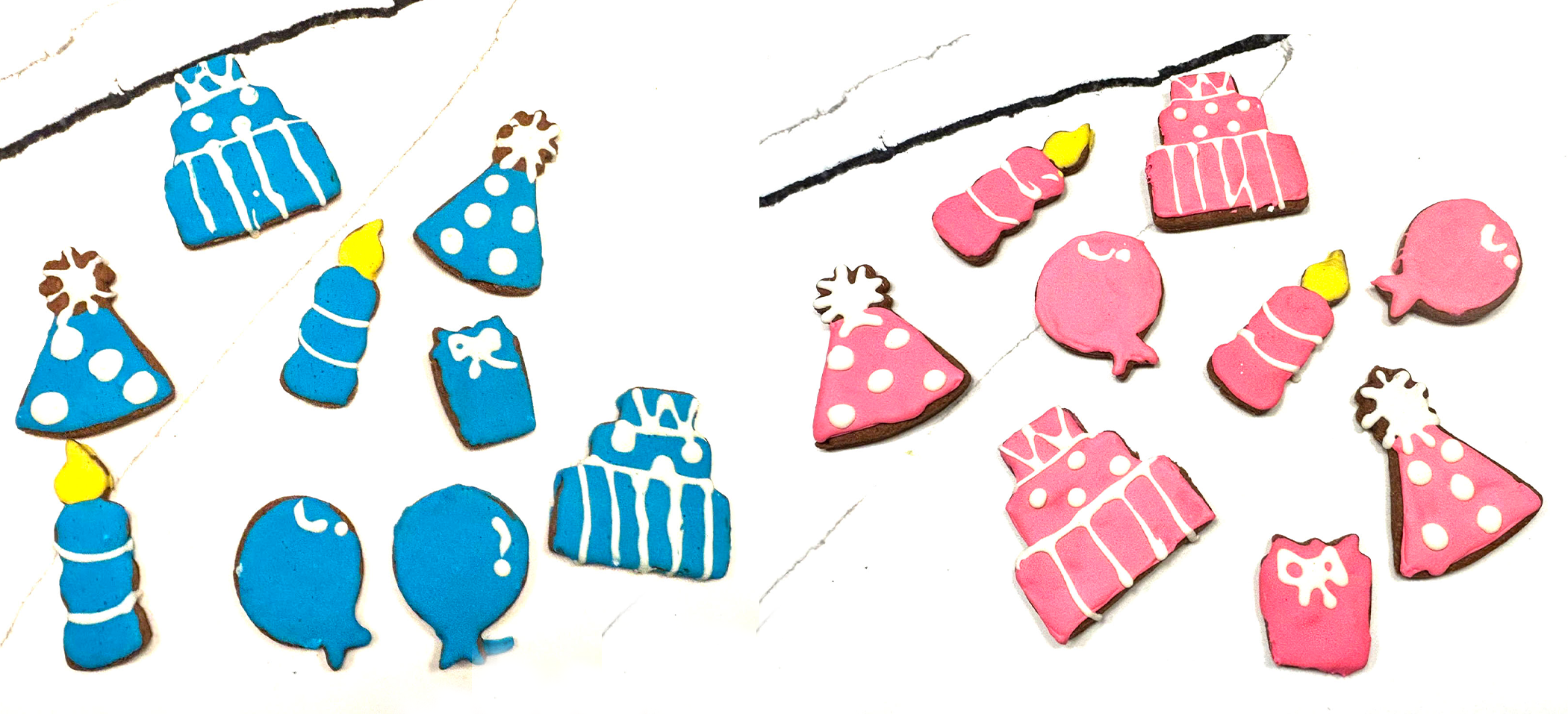 Birthday Girl Organic Dog Cookies