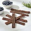 Organic Blueberry Beef Jerky for Dogs | Human-Grade, High Protein