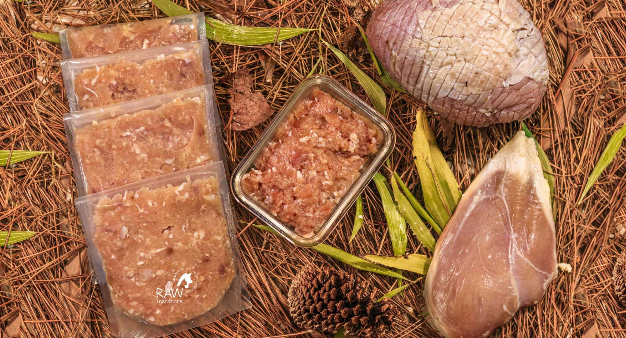 Raw Instincts Florida Raw Chicken & Turkey Meal Blend for Cats & Dogs — Prey Model Raw