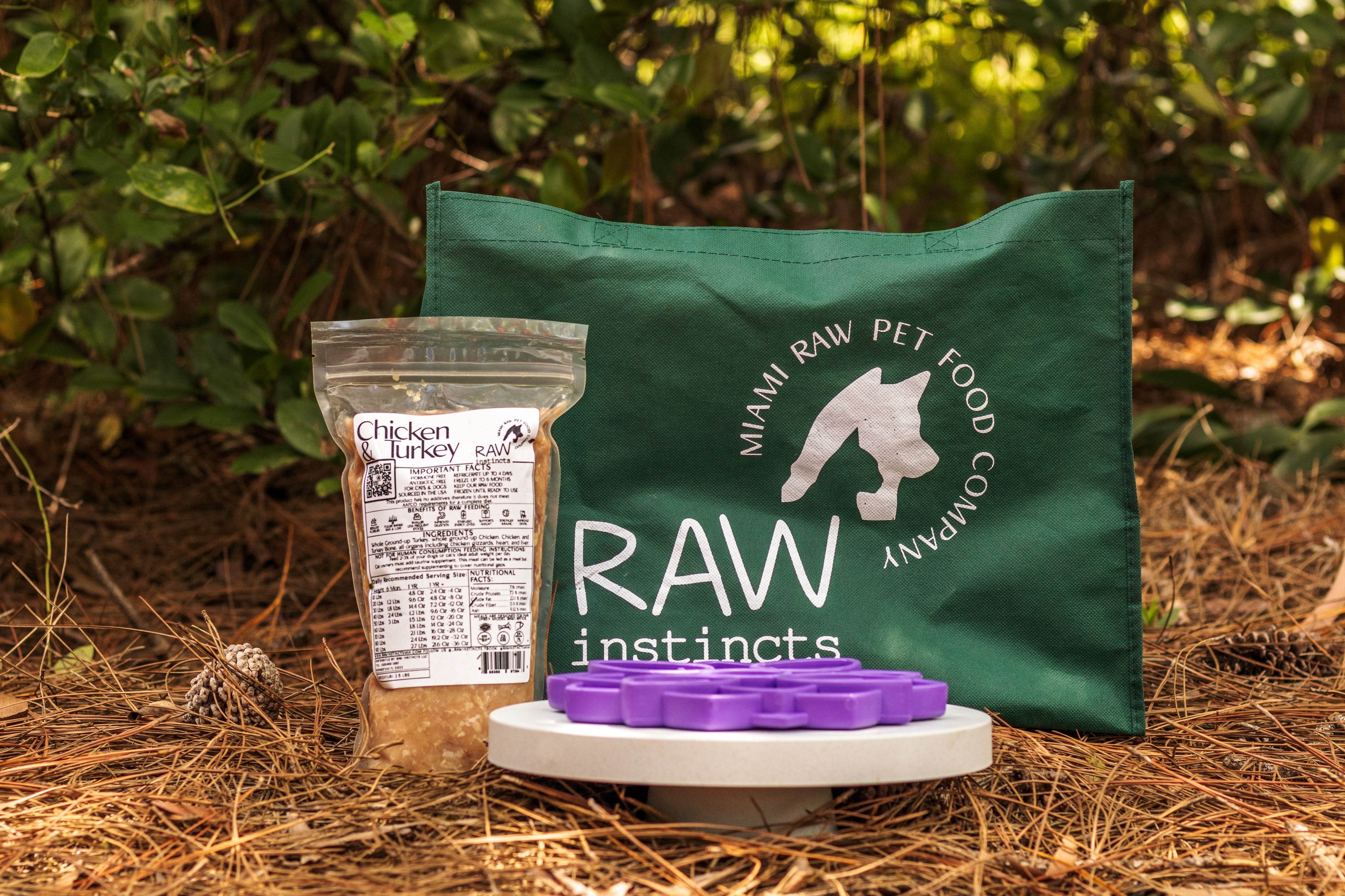 Raw Instincts Florida Raw Chicken & Turkey Meal Blend for Cats & Dogs — Prey Model Raw