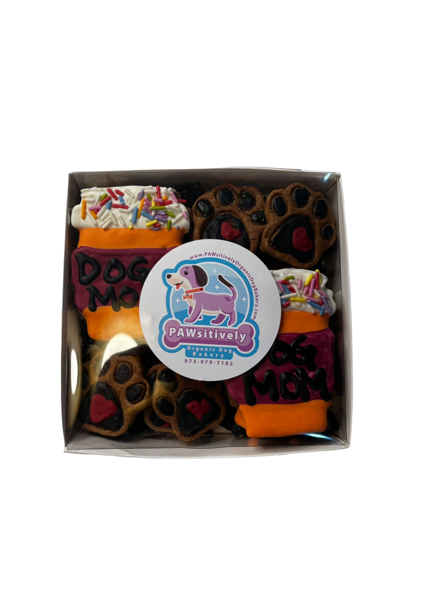 PAWsitively Organic Dog Bakery Dog Mom Cookies – Organic Handmade Dog Treats