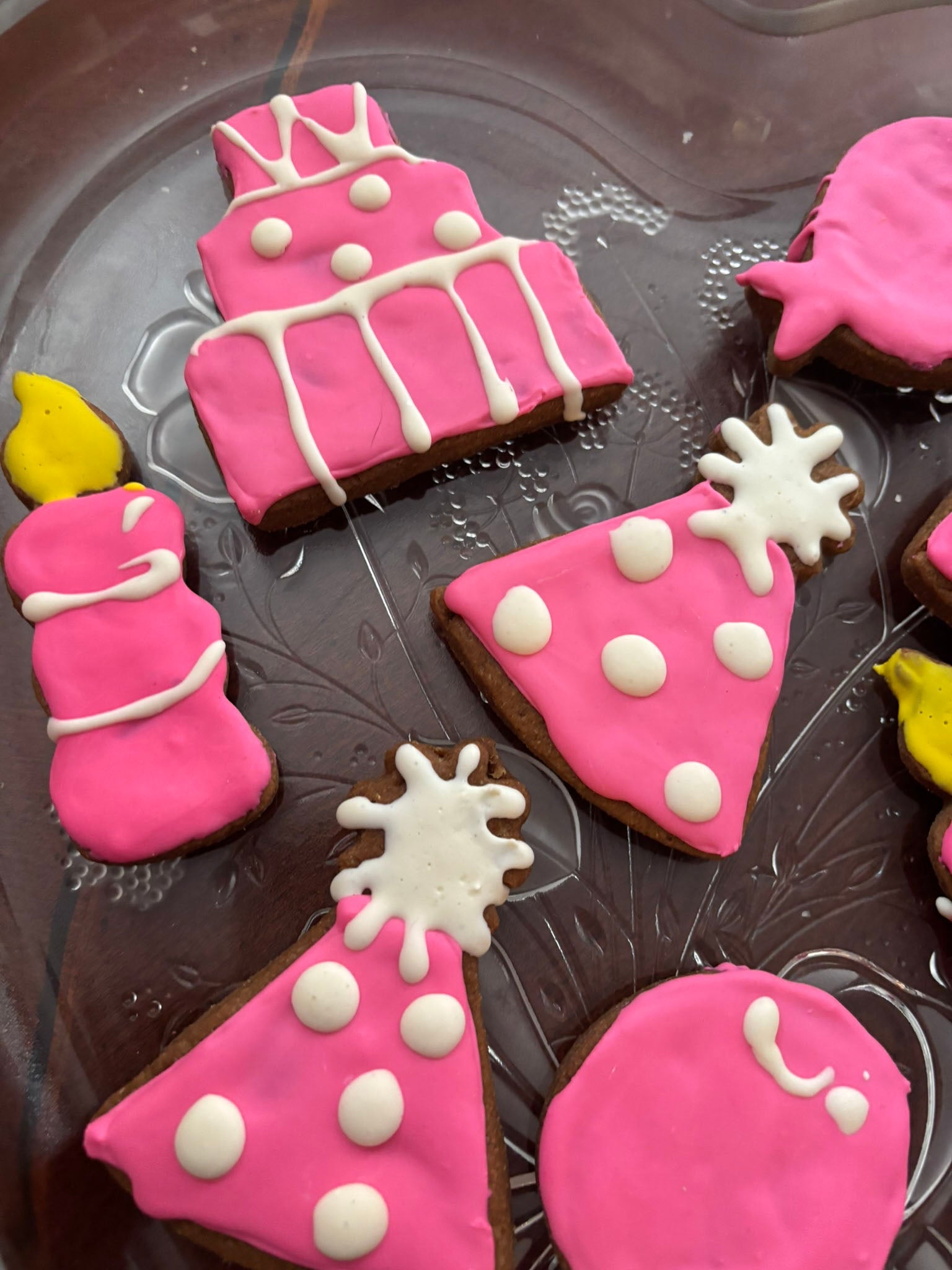 Party Box Birthday Girl Organic Dog Cookie Box