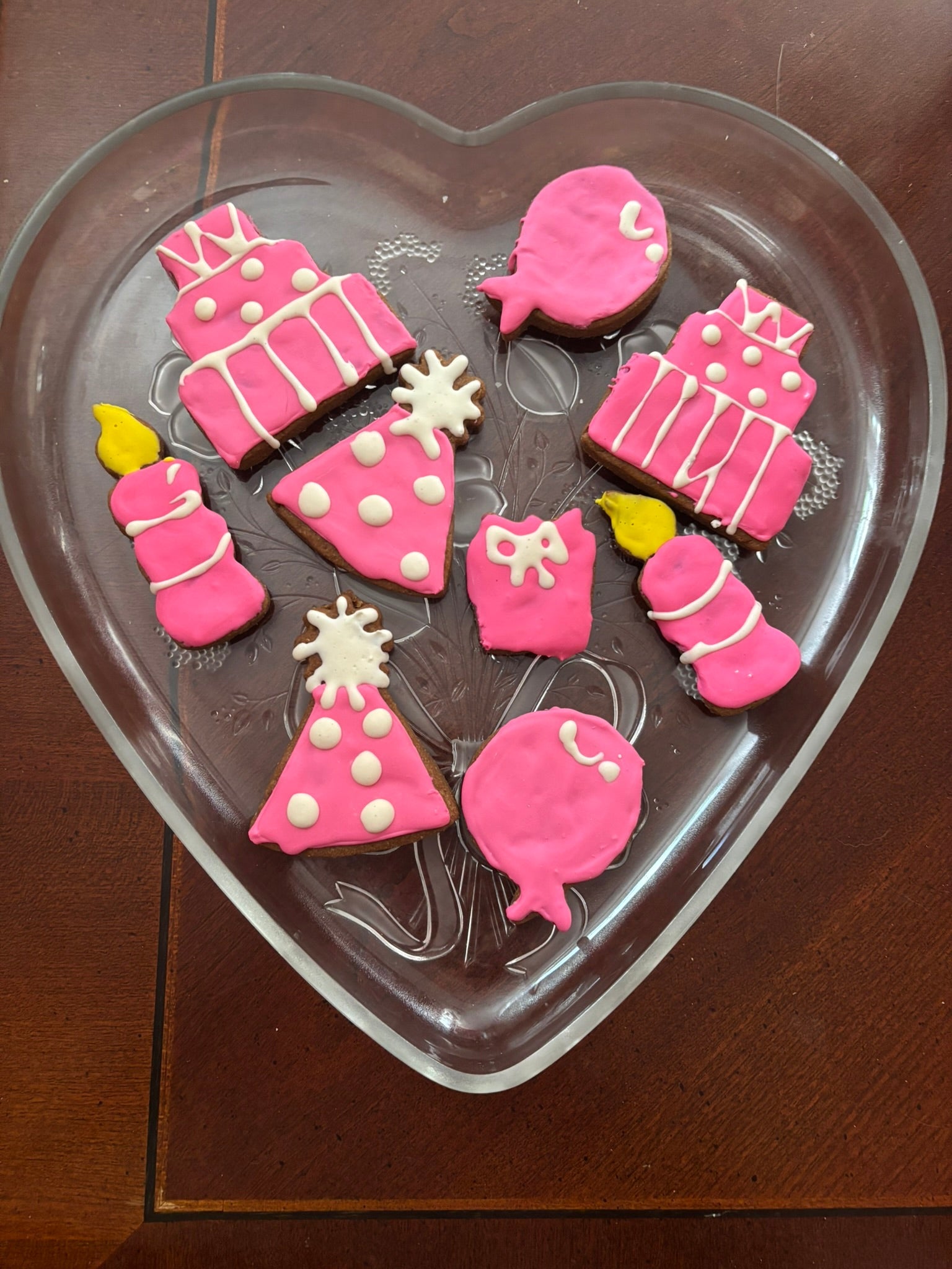 Party Box Birthday Girl Organic Dog Cookie Box