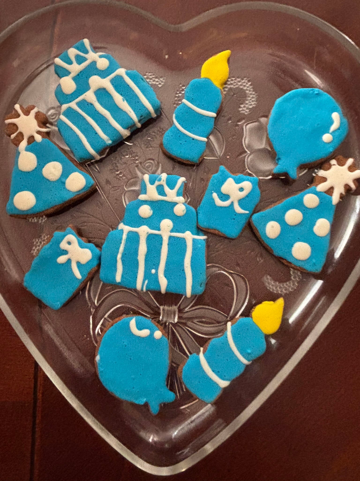 Party Box Birthday Boy Organic Dog Cookie Box