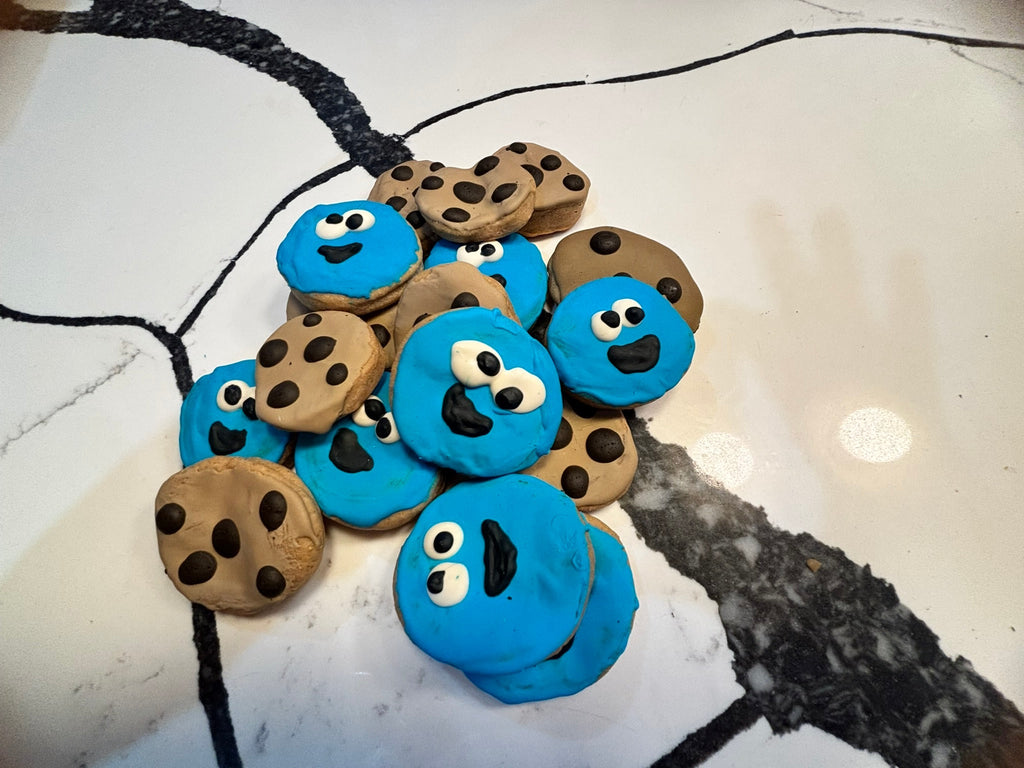 Organic Peanut Butter Cookie Monster 🐾🍪💙