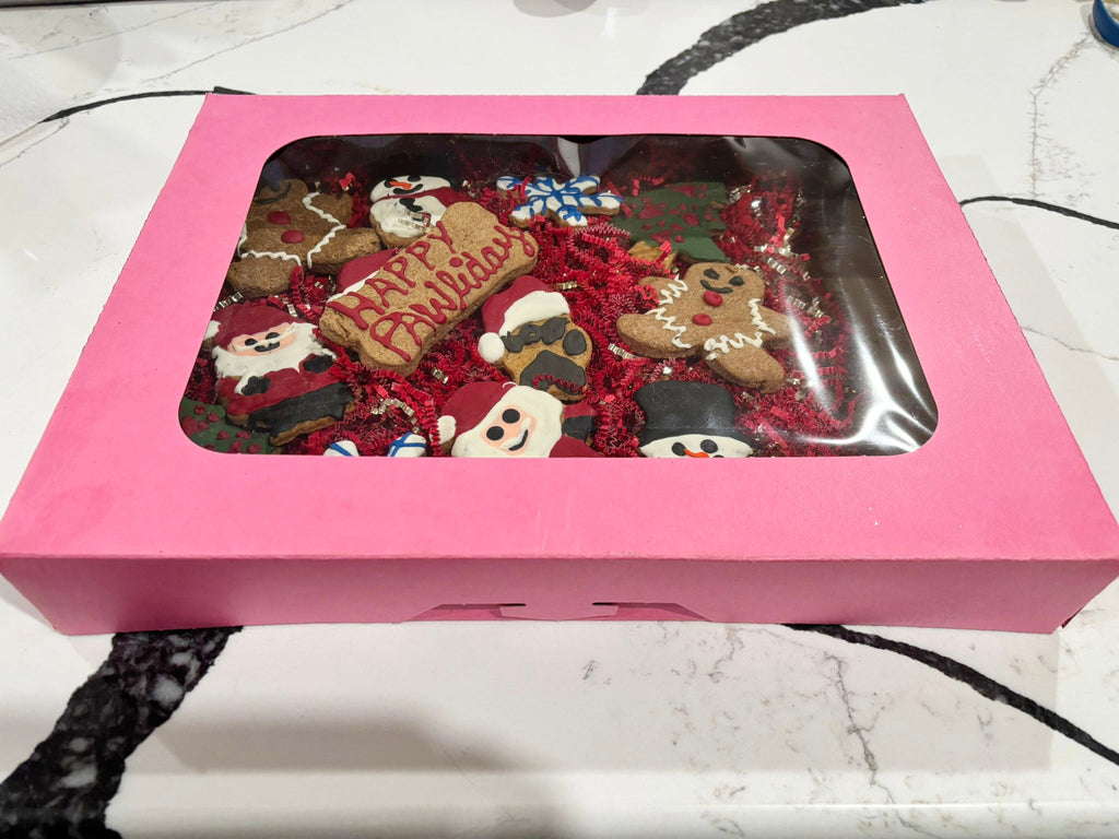 Party Box Birthday Boy Organic Dog Cookie Box