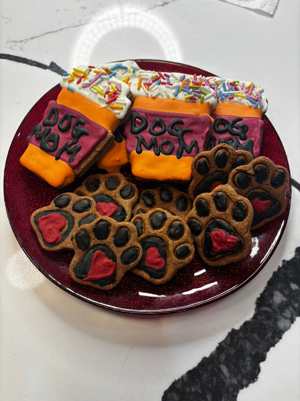 PAWsitively Organic Dog Bakery Dog Mom Cookies – Organic Handmade Dog Treats