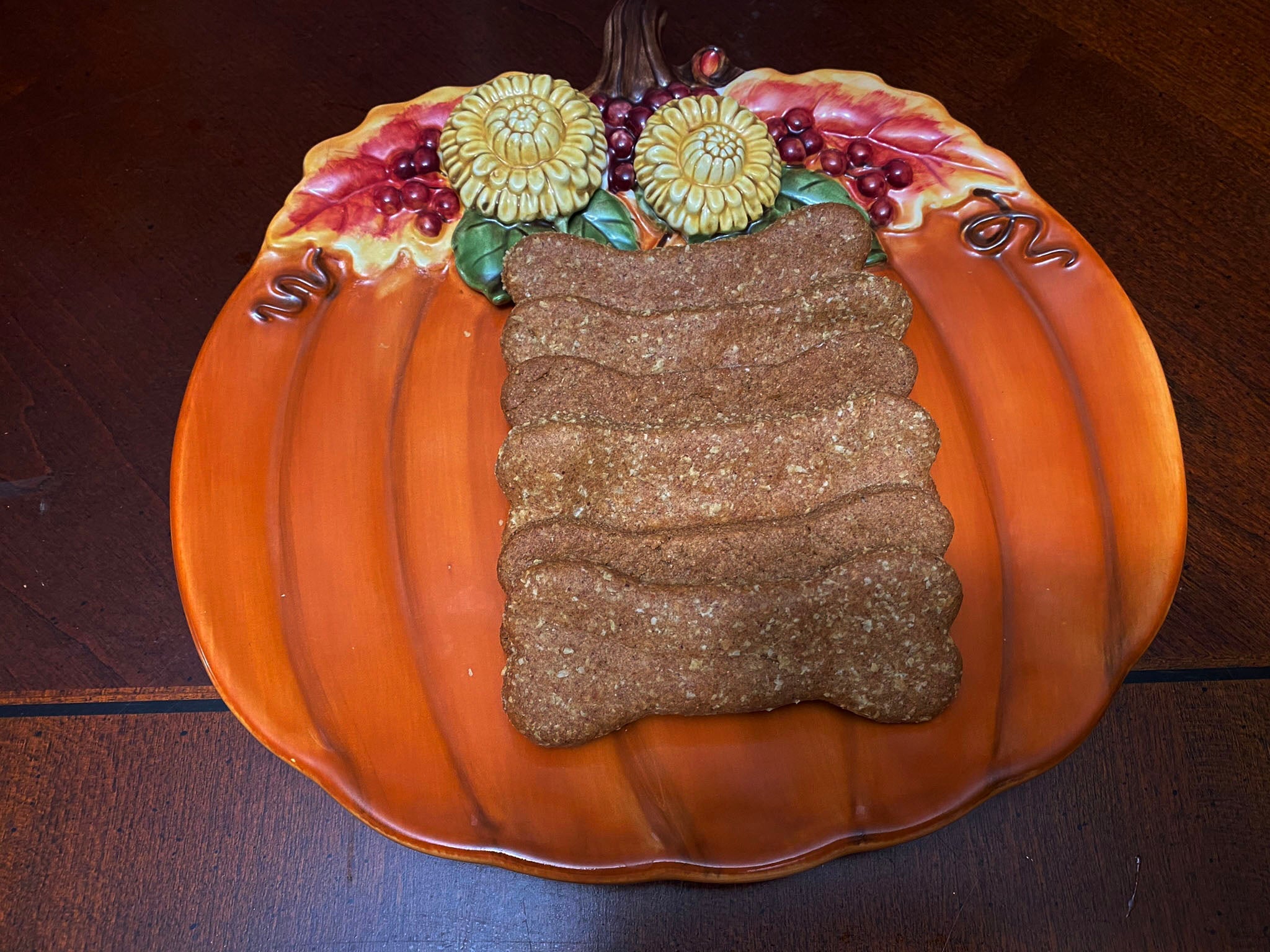 Peanut Butter Organic Bones Dog Treats $14.00