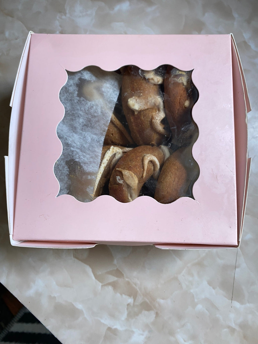 Organic Apple Peanut Butter Dog Donuts | Human-Grade & Handmade $14.00