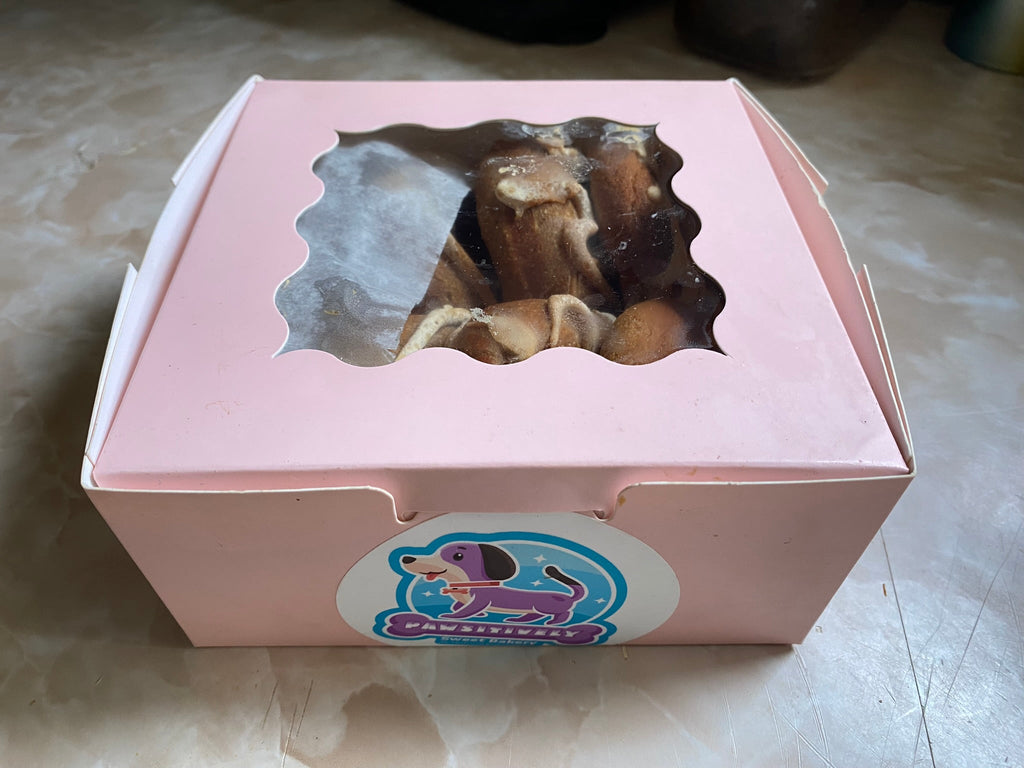 Organic Apple Peanut Butter Dog Donuts | Human-Grade & Handmade $14.00