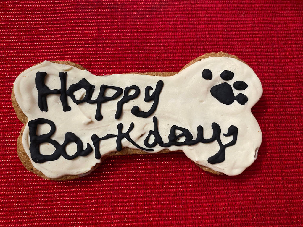 Party Box Birthday Girl Organic Dog Cookie Box