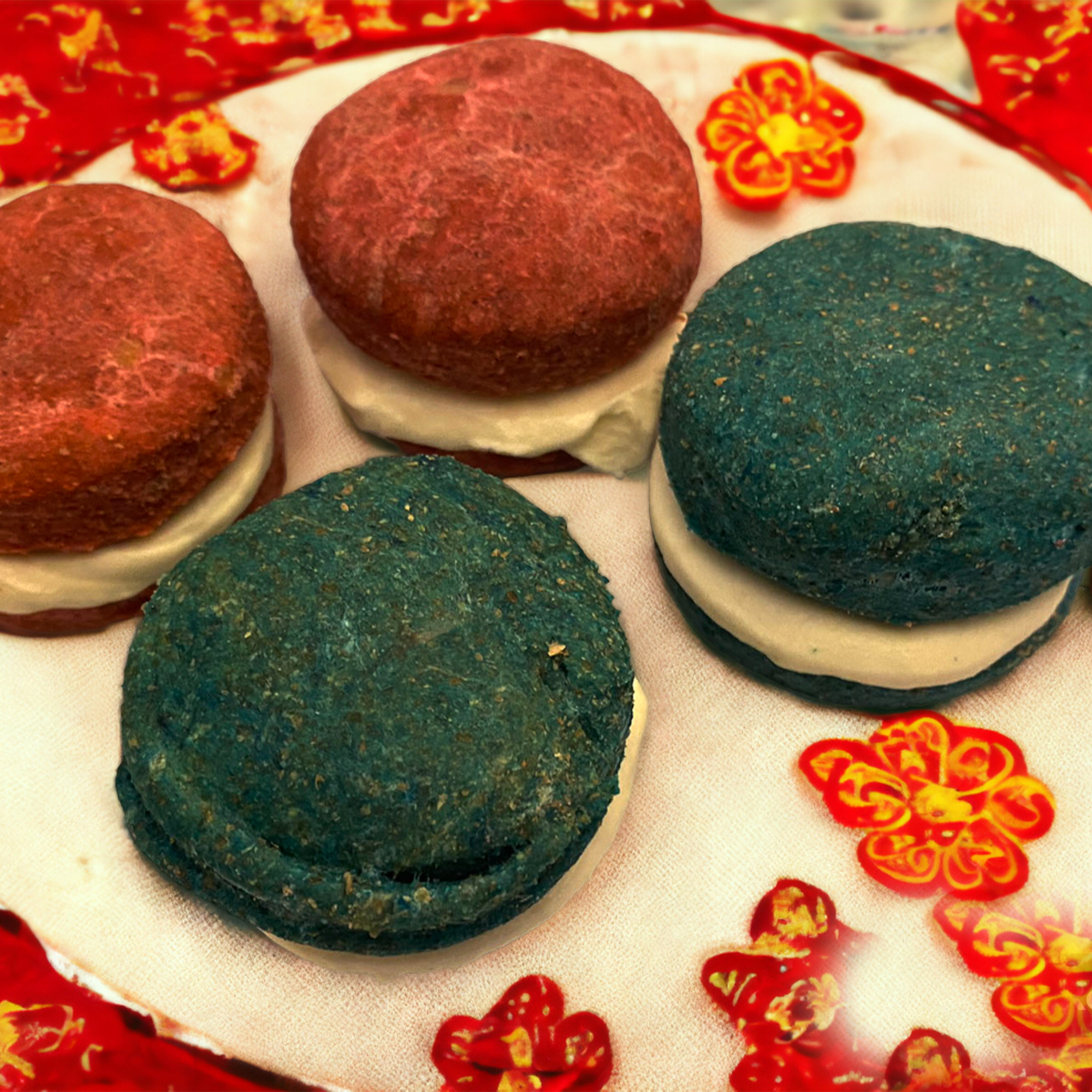 PAWsitively Organic Dog Bakery Macarons Organic Dog Treats