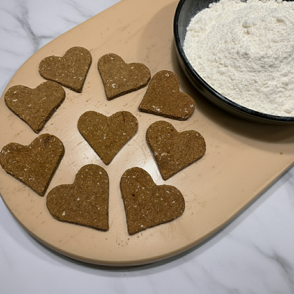 Pear-Fect Organic Dog Cookies