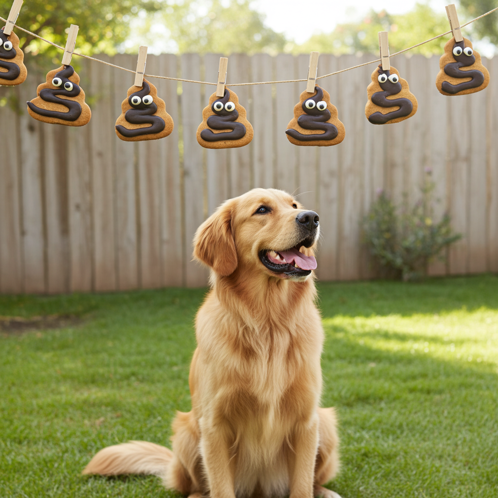 Poop Organic Dog Cookies