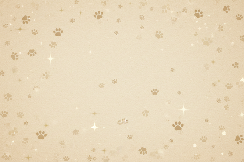 Beige Background with Paw Prints