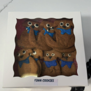 PAWsitively Organic Dog Bakery Finn Organic Peanut Butter Dog Cookies