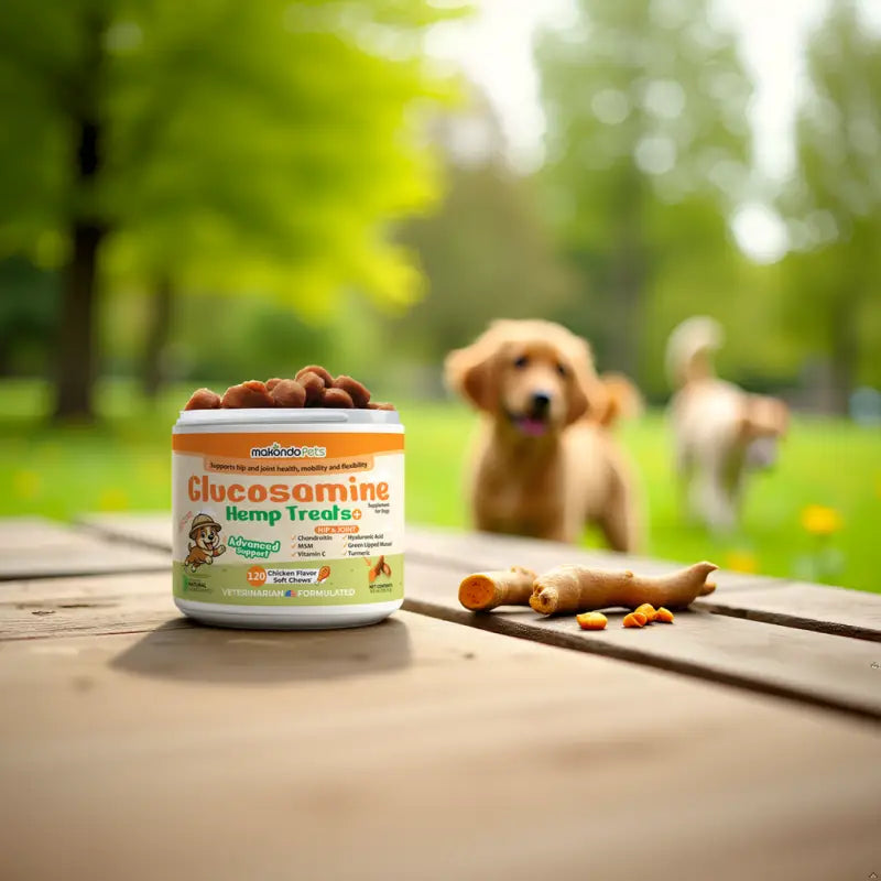 Makondo Pets Glucosamine for Dogs - 120 Soft Chews