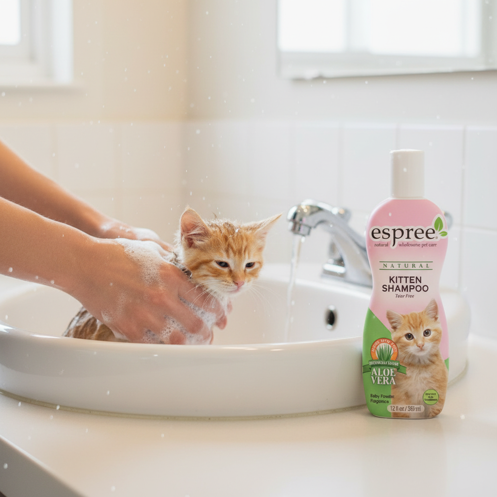 I Love You Pet Supply Espree kitten grooming shampoo