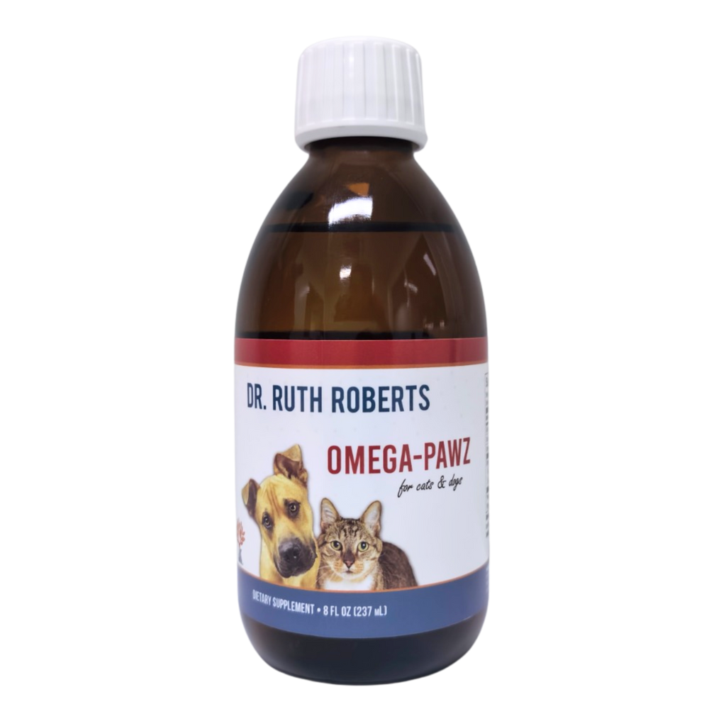 Omega Pawz by Dr. Ruth Roberts - Liquid Omega 3 Oil for Dogs and Cats